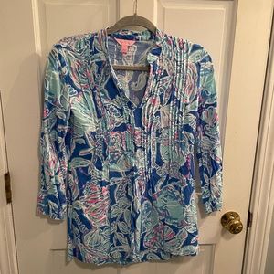 Lilly Pulitzer Sarasota Tunic Size Extra-Small